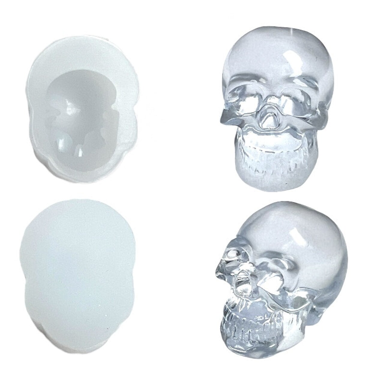 Mini Skull Mold for UV Resin and Epoxy Resin